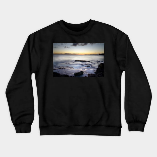 Sunset in Oahu Crewneck Sweatshirt by randymir